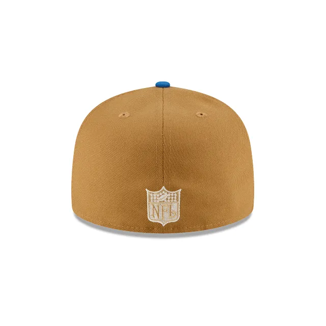 Detroit Lions Ivory Wheat 59FIFTY Fitted Hat