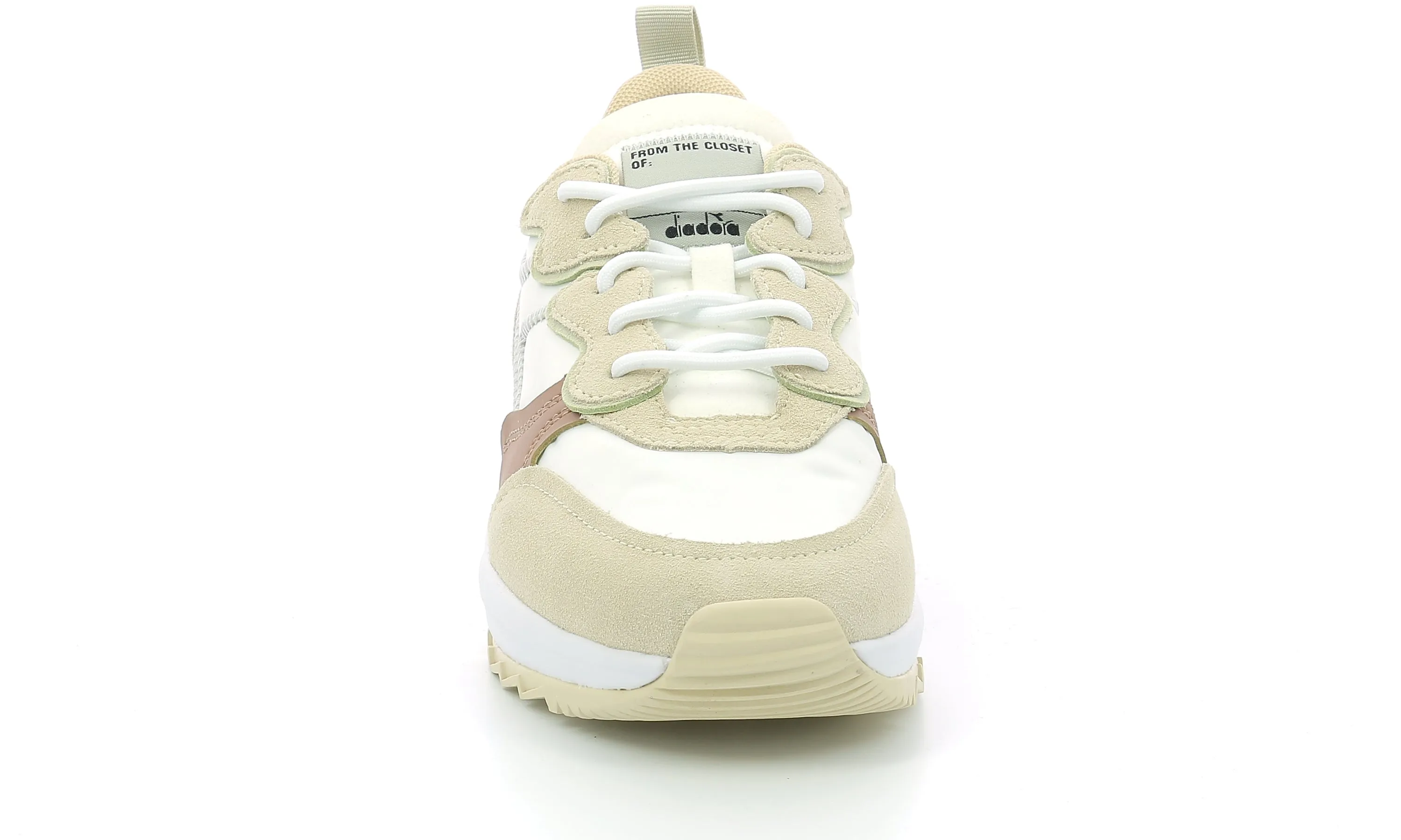 Diadora - Sneakers Basses Jolly Logo - White/Parchment - Femme