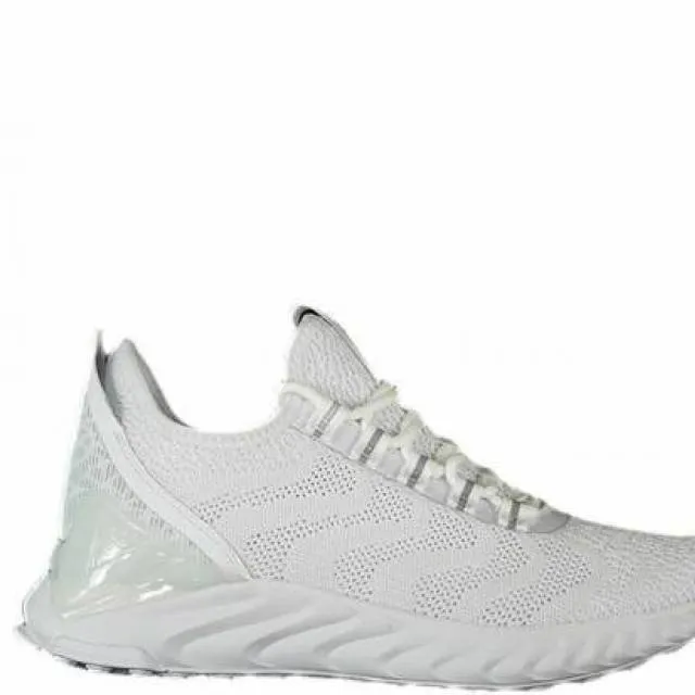 [e91617] mens peak taichi 2.0 water repellant white running sneakers