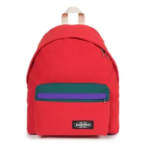 Eastpak Padded Pak'r Fleece Blocking Red Backpack