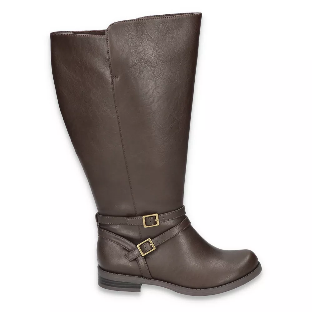 EASY STREET  WOMENS BAY PLUS RIDING BOOT