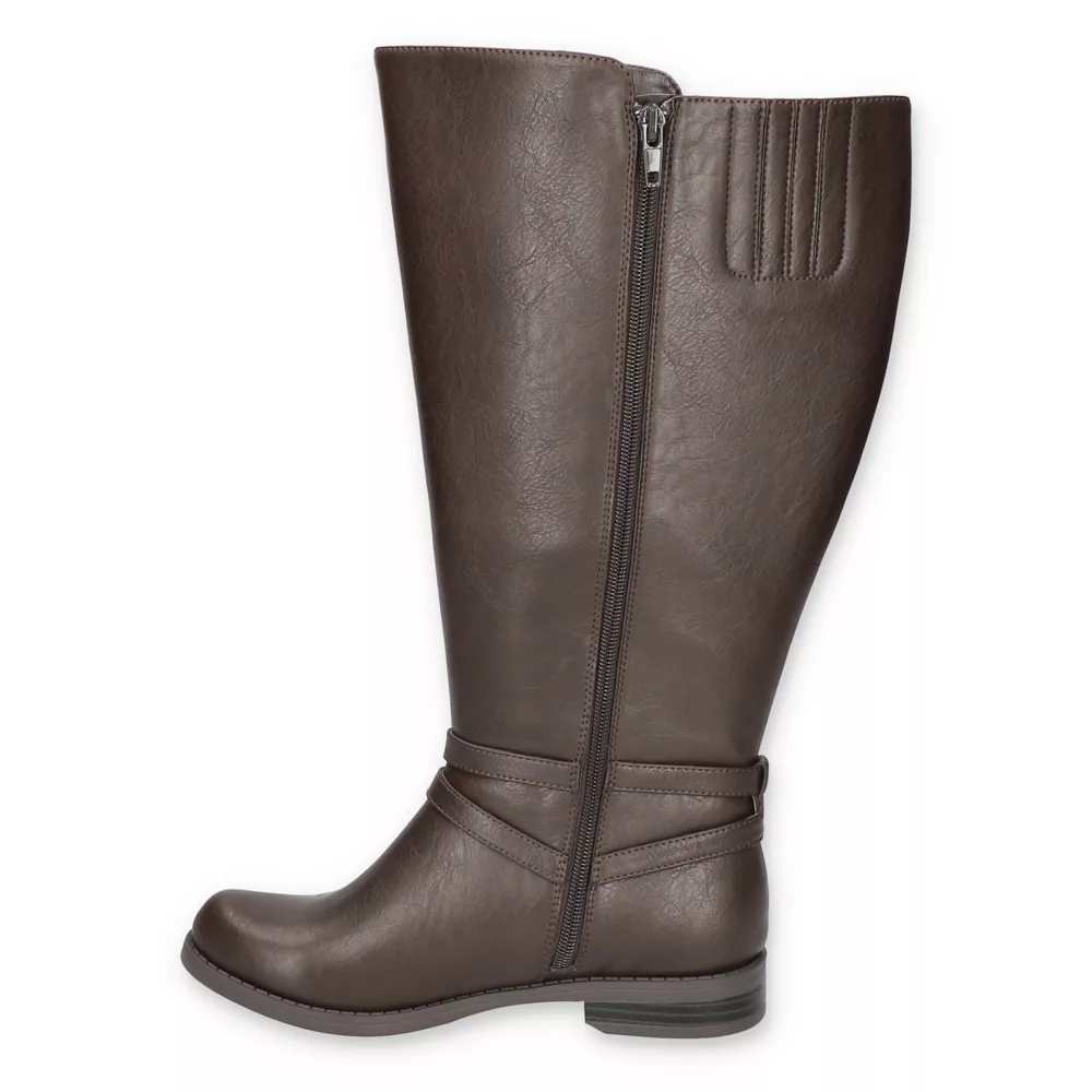 EASY STREET  WOMENS BAY PLUS RIDING BOOT