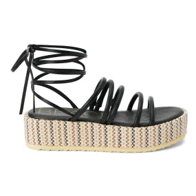 Eli Lace Up Ankle Strap Platform Sandals