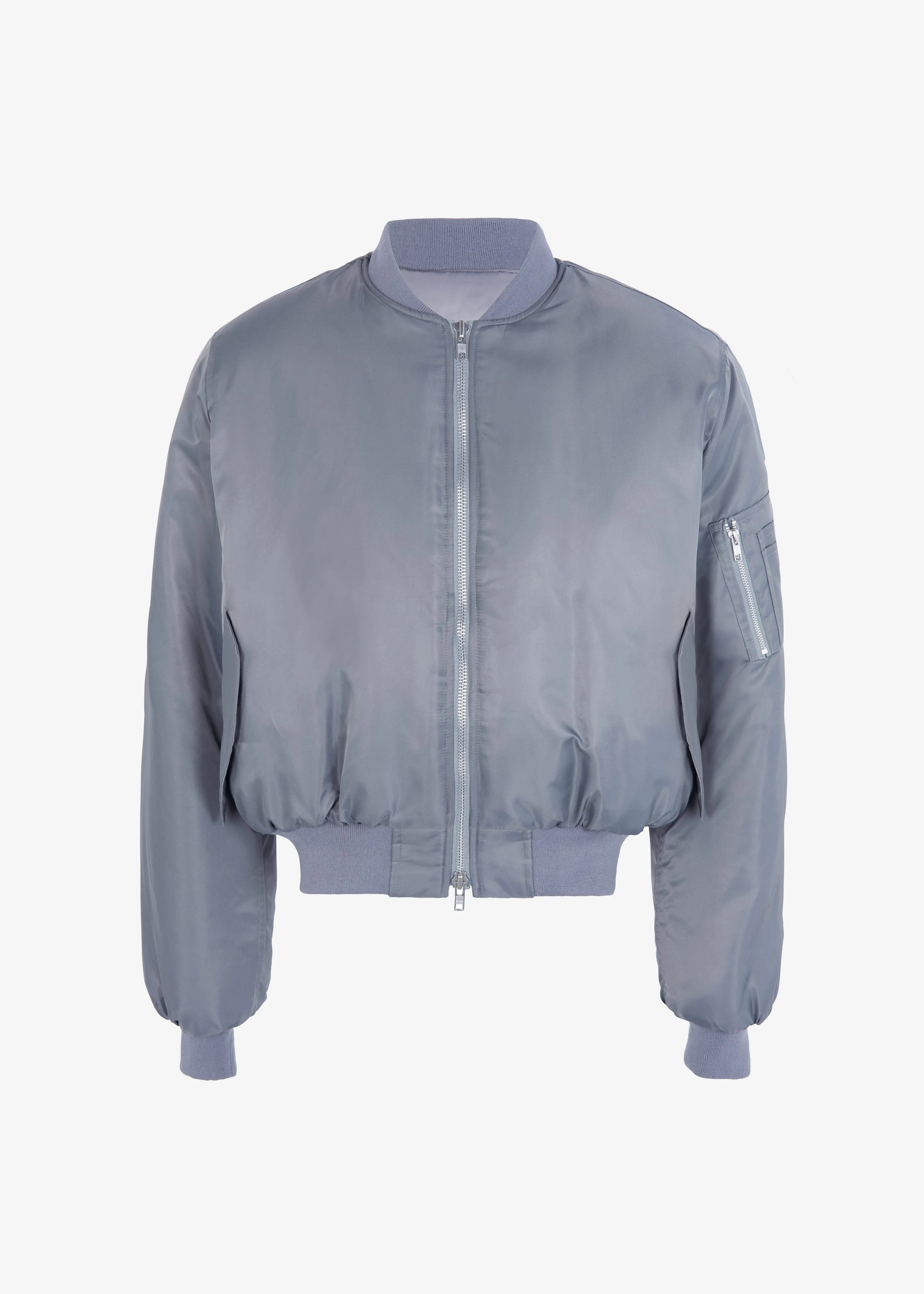 Erina Padded Bomber - Grey