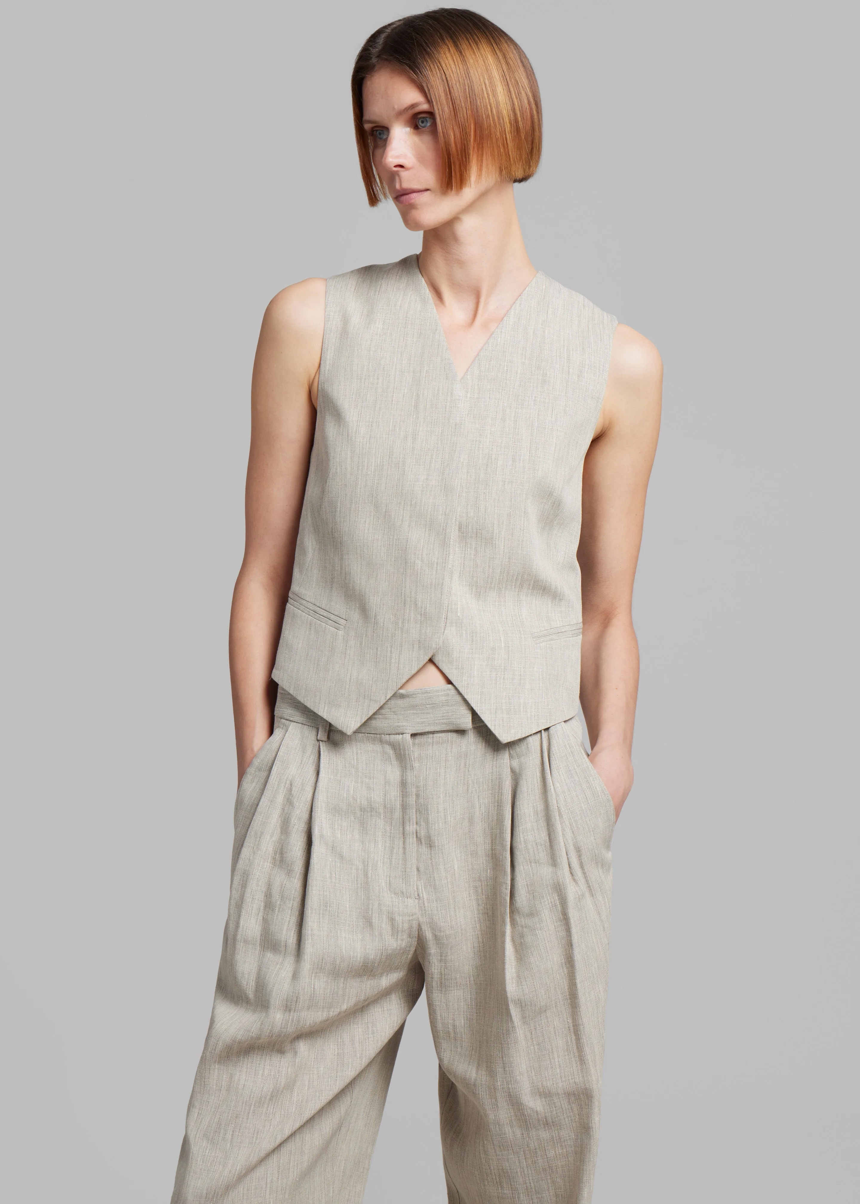 Esse Studios Bode Waistcoat - Asha Linen