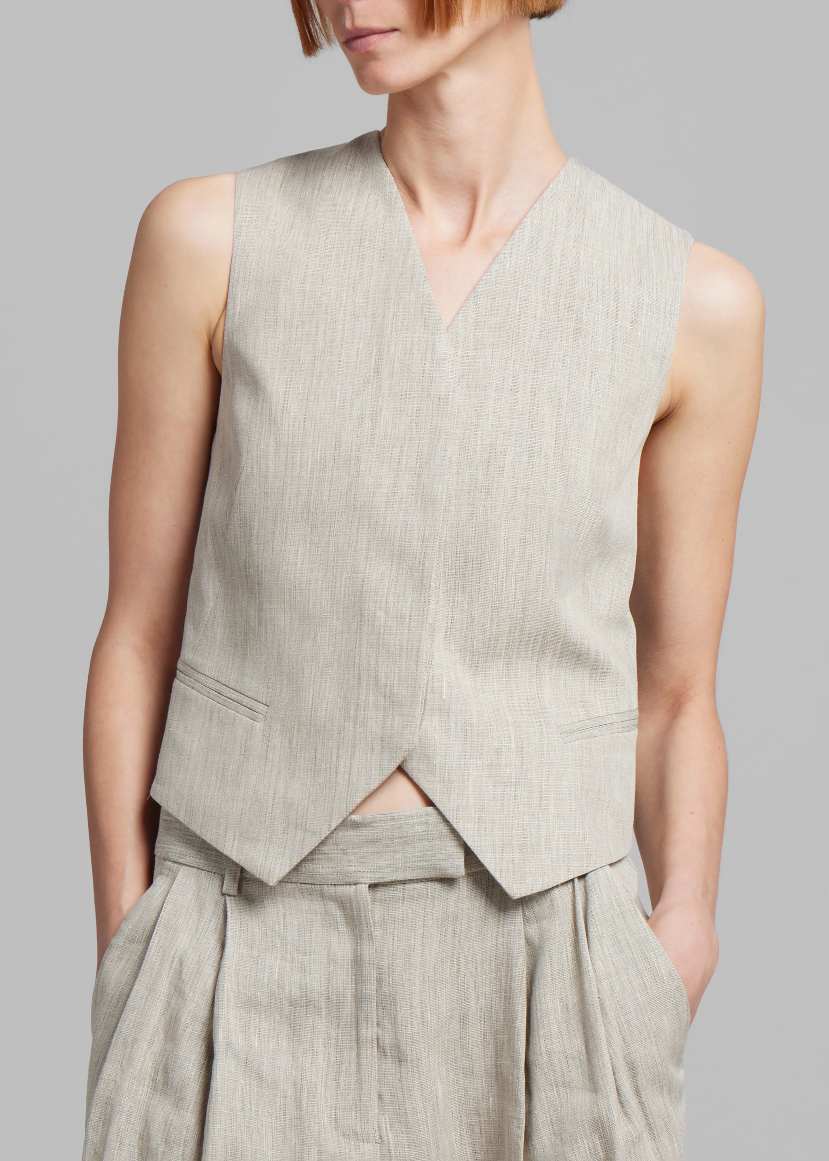 Esse Studios Bode Waistcoat - Asha Linen