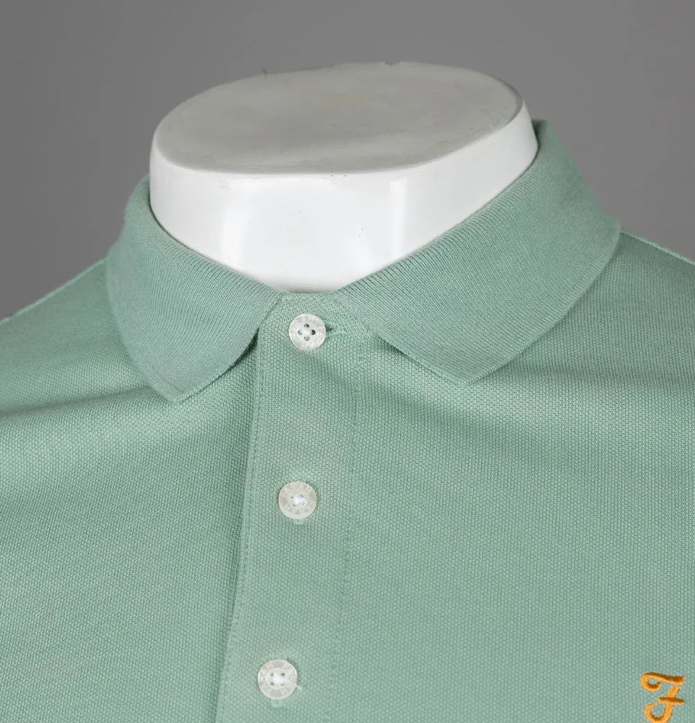 Farah Blanes Polo Shirt Summer Green