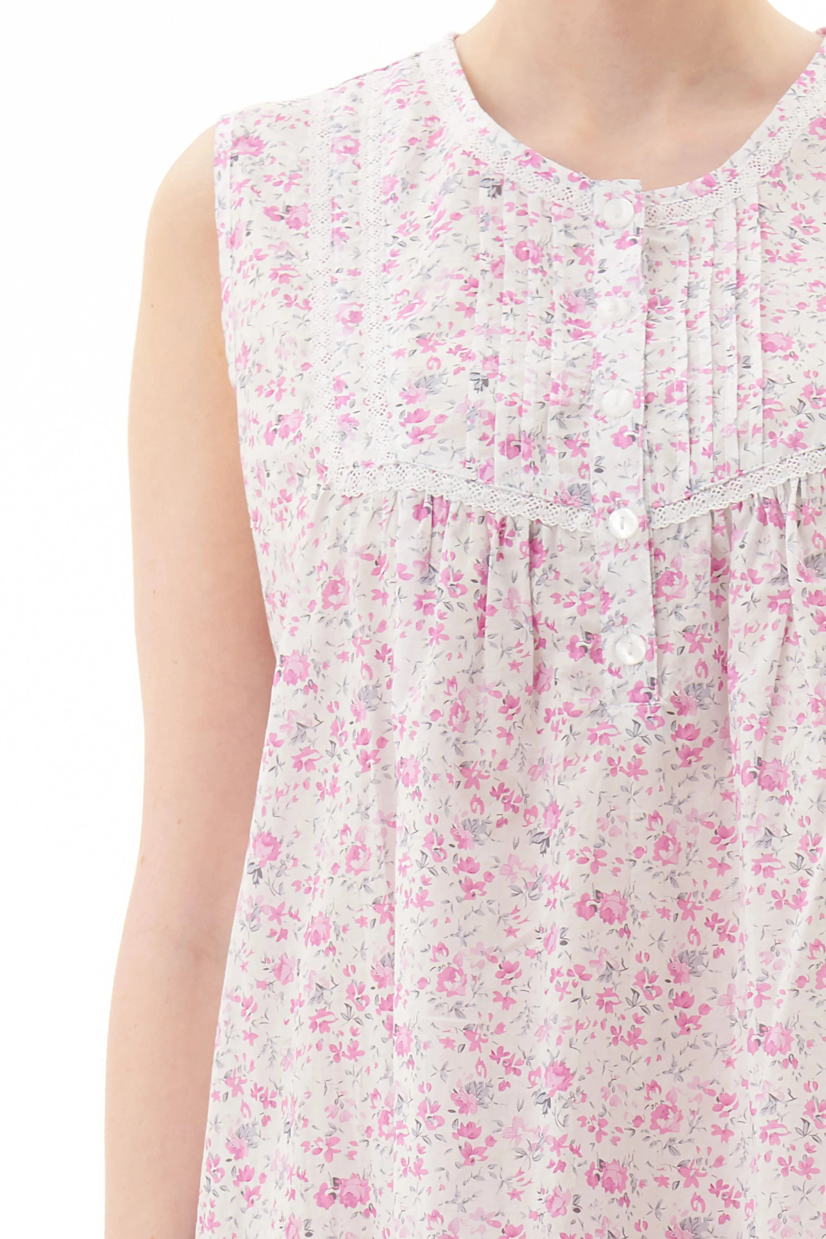 Felicity Sleeveless Short Nightie