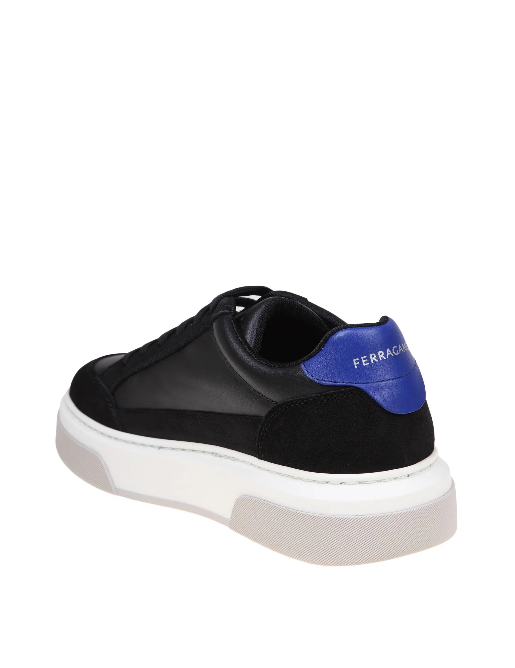 FERRAGAMO LOW GANCINI SNEAKERS IN MESH