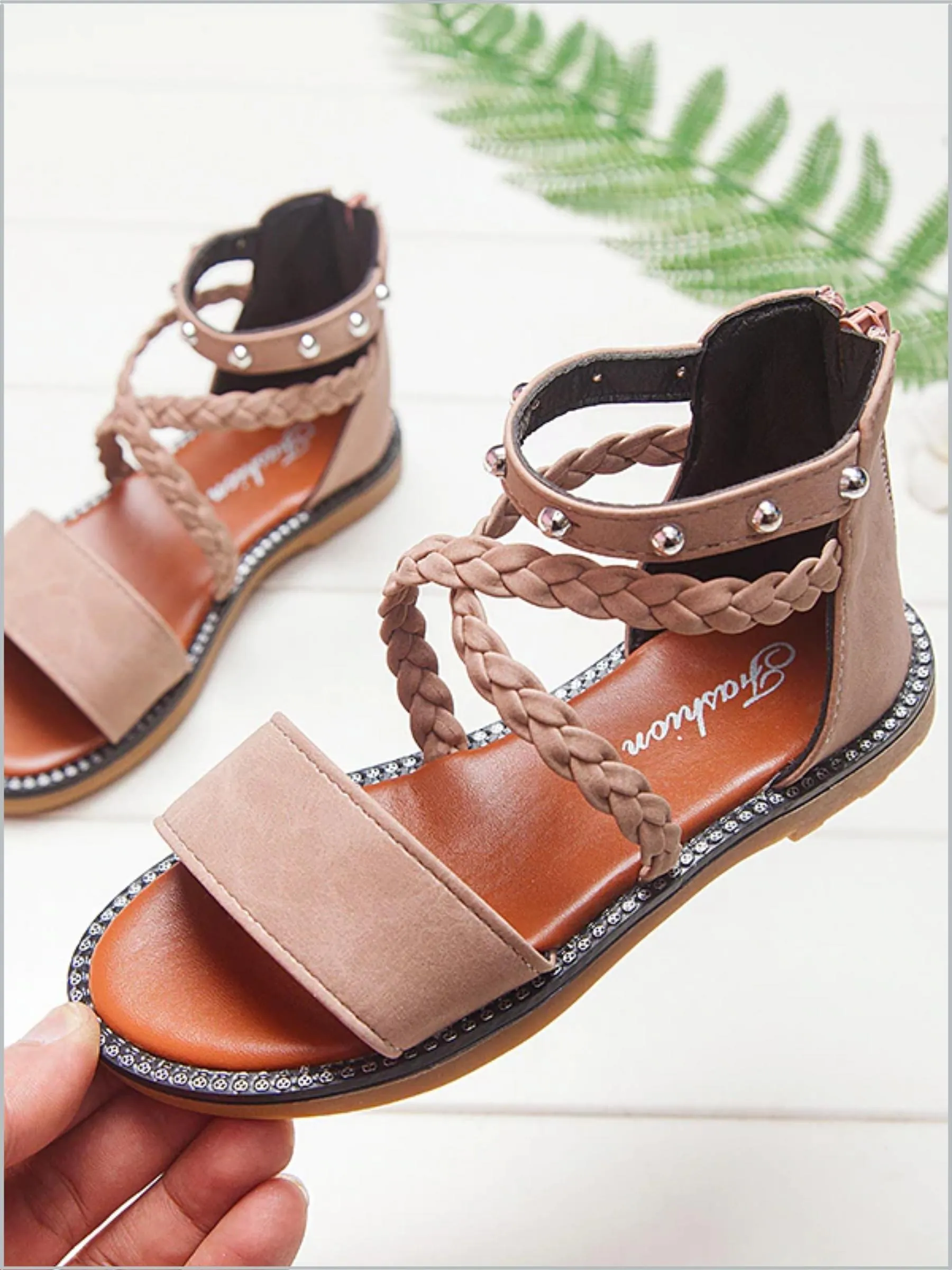 Fierce Little Fashionista Gladiator Sandals By Liv and Mia