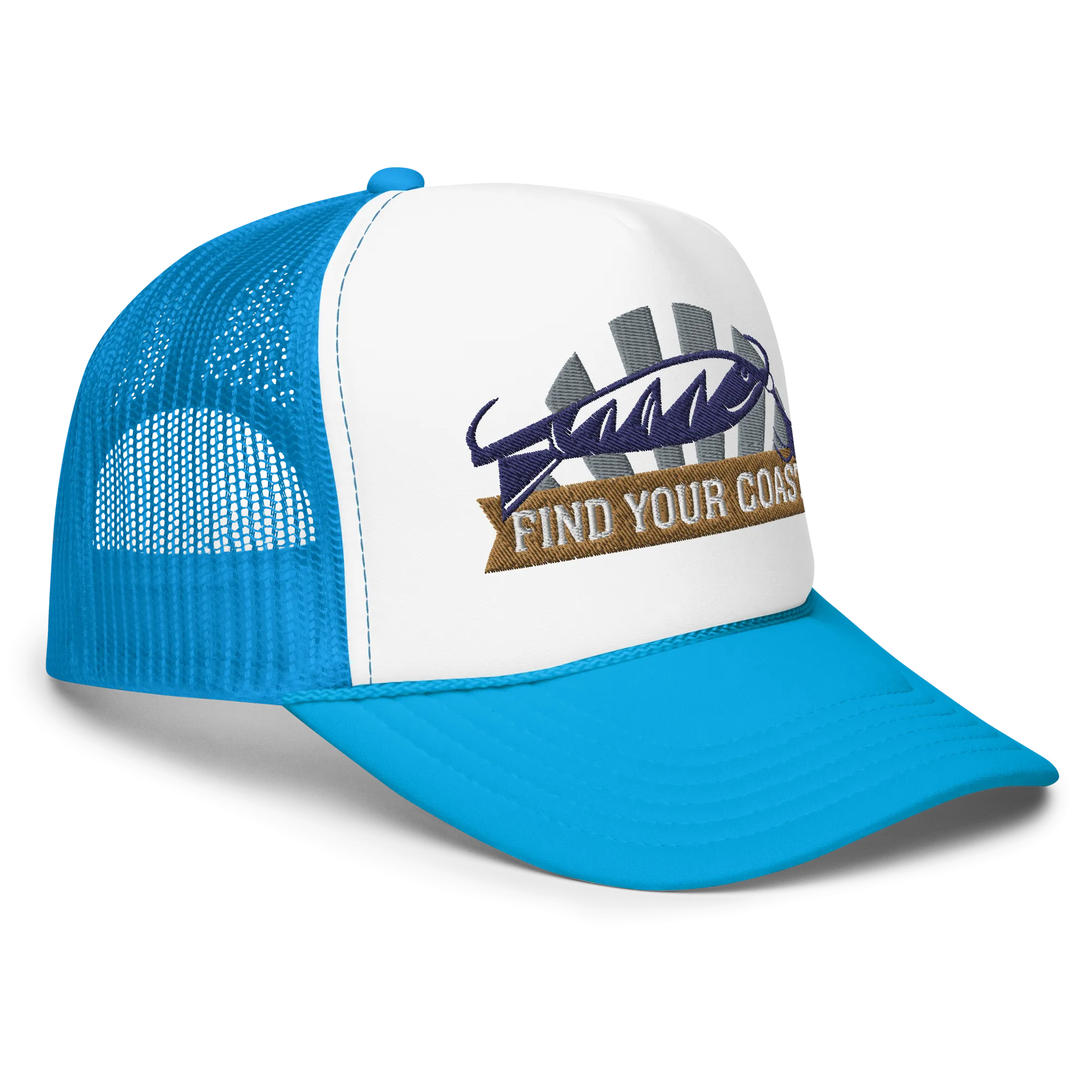 Find Your Coast Fishing Foam Trucker Hat