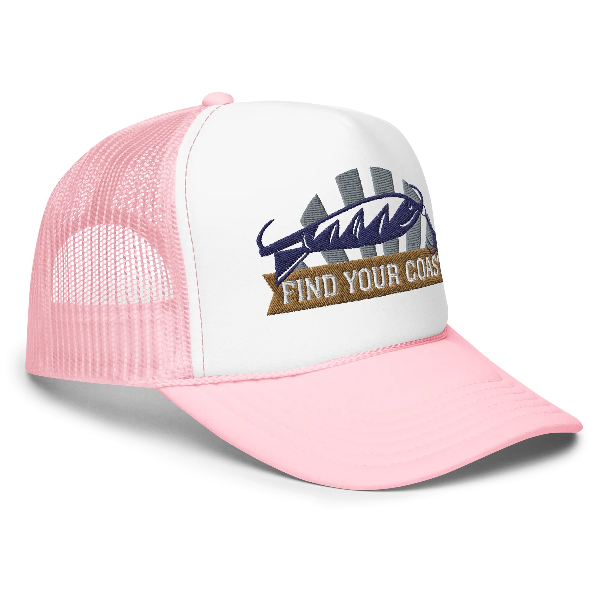 Find Your Coast Fishing Foam Trucker Hat