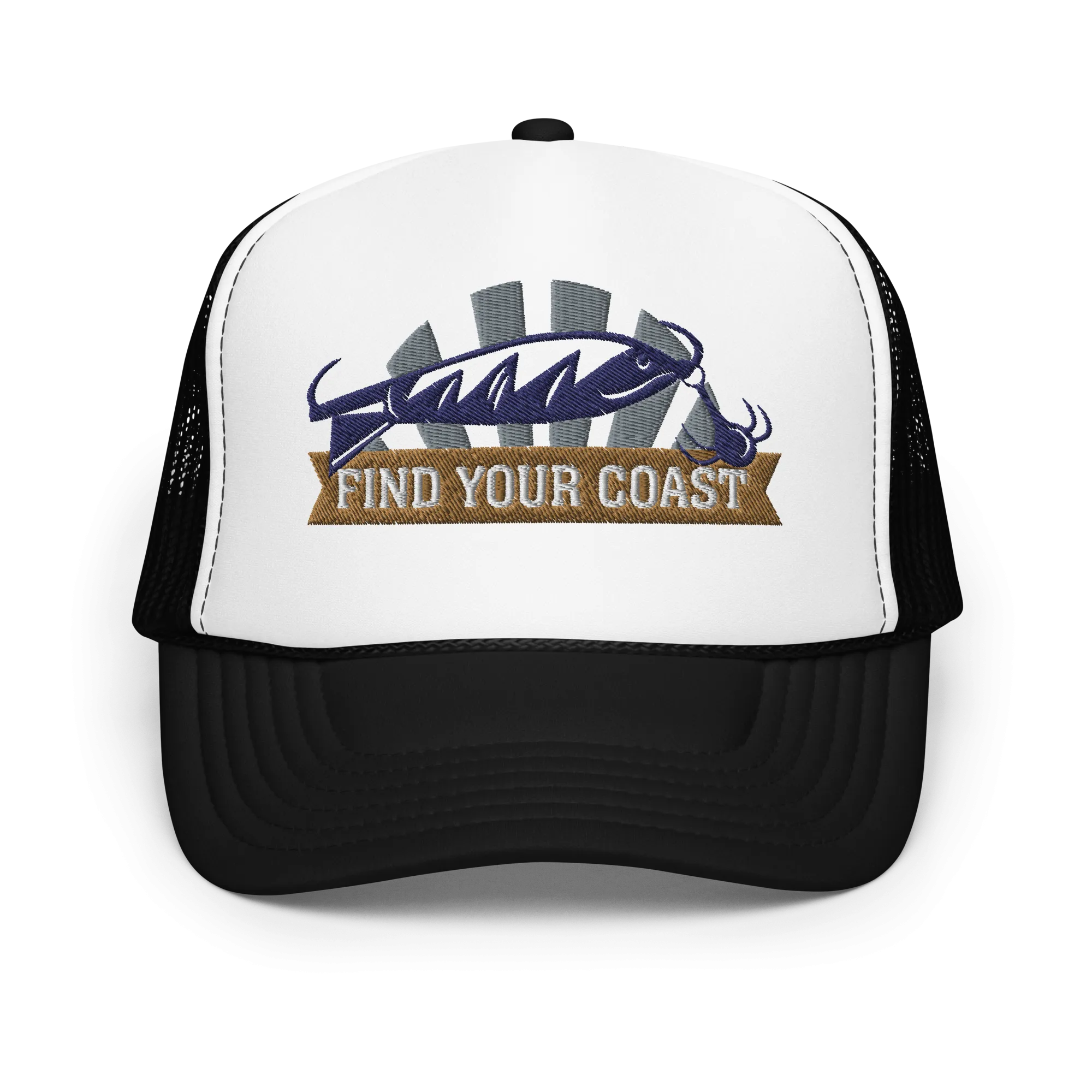 Find Your Coast Fishing Foam Trucker Hat