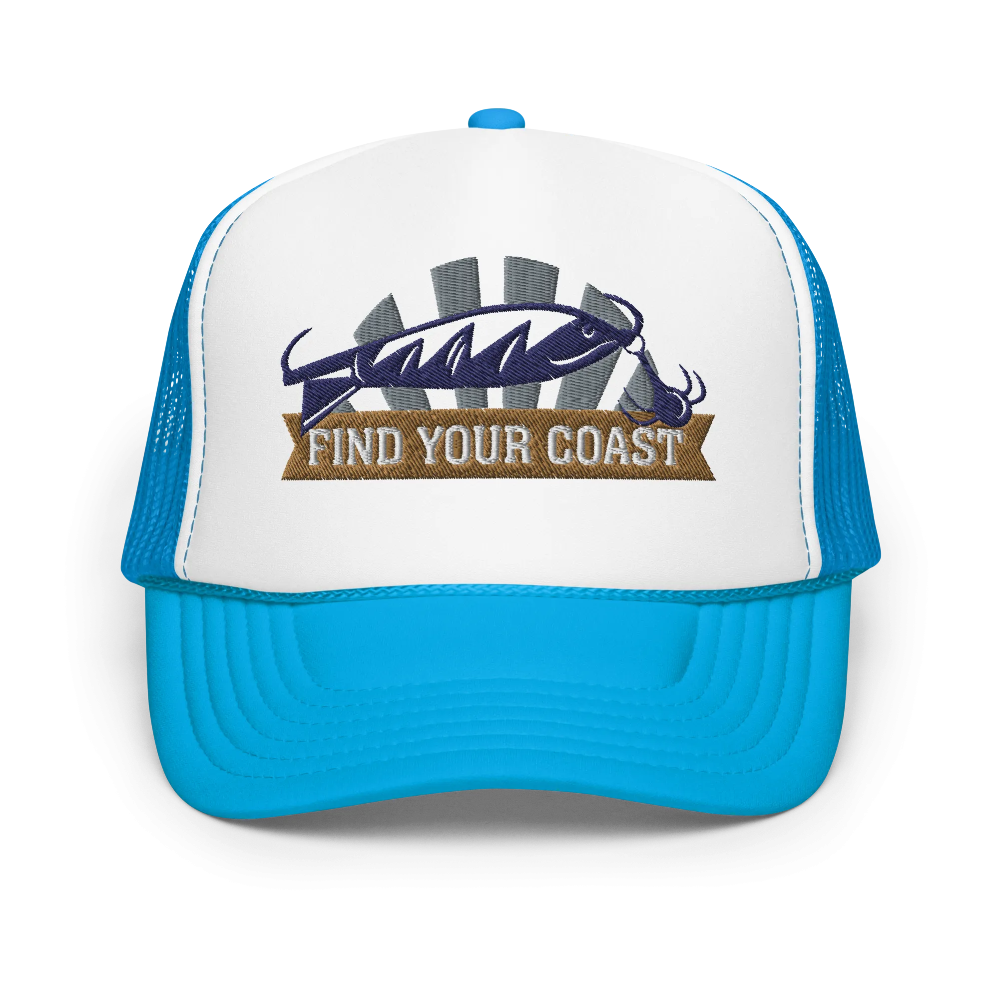 Find Your Coast Fishing Foam Trucker Hat