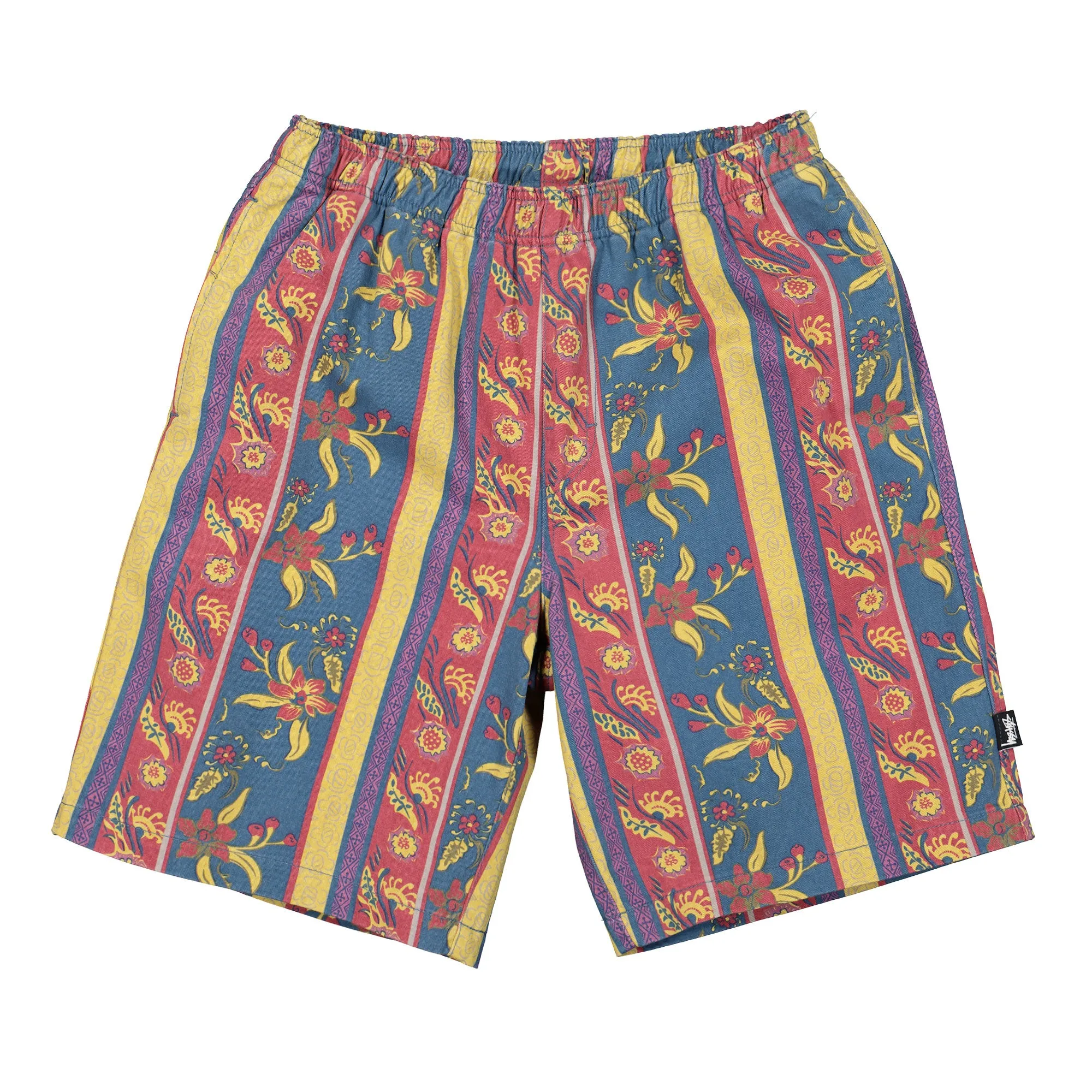 Fleur Stripe Beach Short