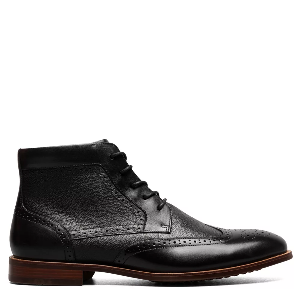 FLORSHEIM  MENS RUCCI WINGTIP LACE UP BOOT