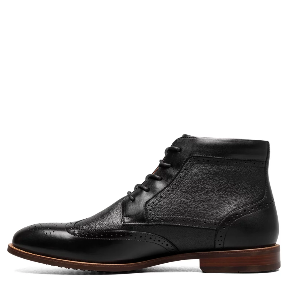 FLORSHEIM  MENS RUCCI WINGTIP LACE UP BOOT