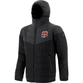 Glen Urquhart Shinty Club Men's Maddox Hooded Padded Jacket Black