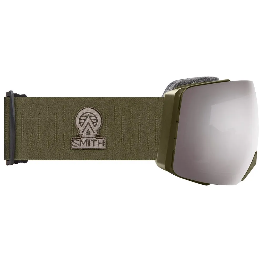 Goggles Smith ---I/O Mag XL Forest Chromapop Sun Platinum + Chrompop Storm Blue Sensor Mirror