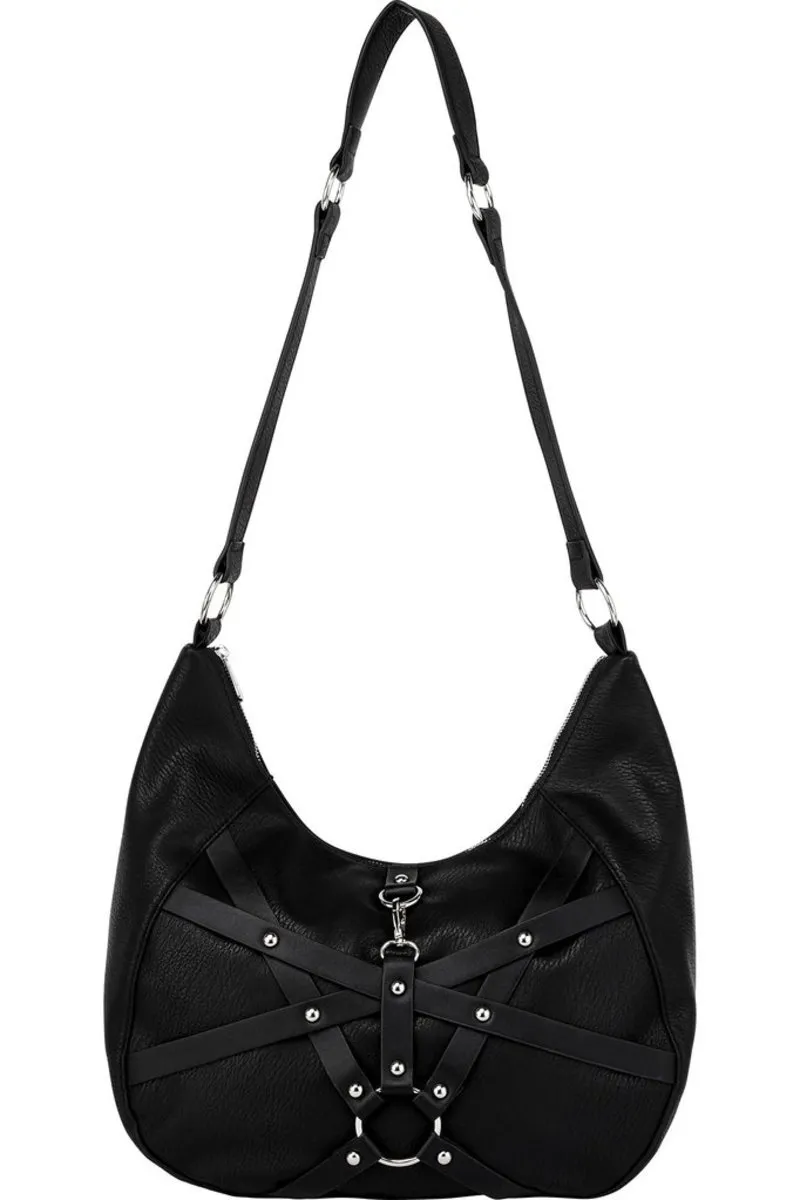 Handbag (bag) KILLSTAR - Possessions - BLACK - KSRA000272  -  Metal-shop