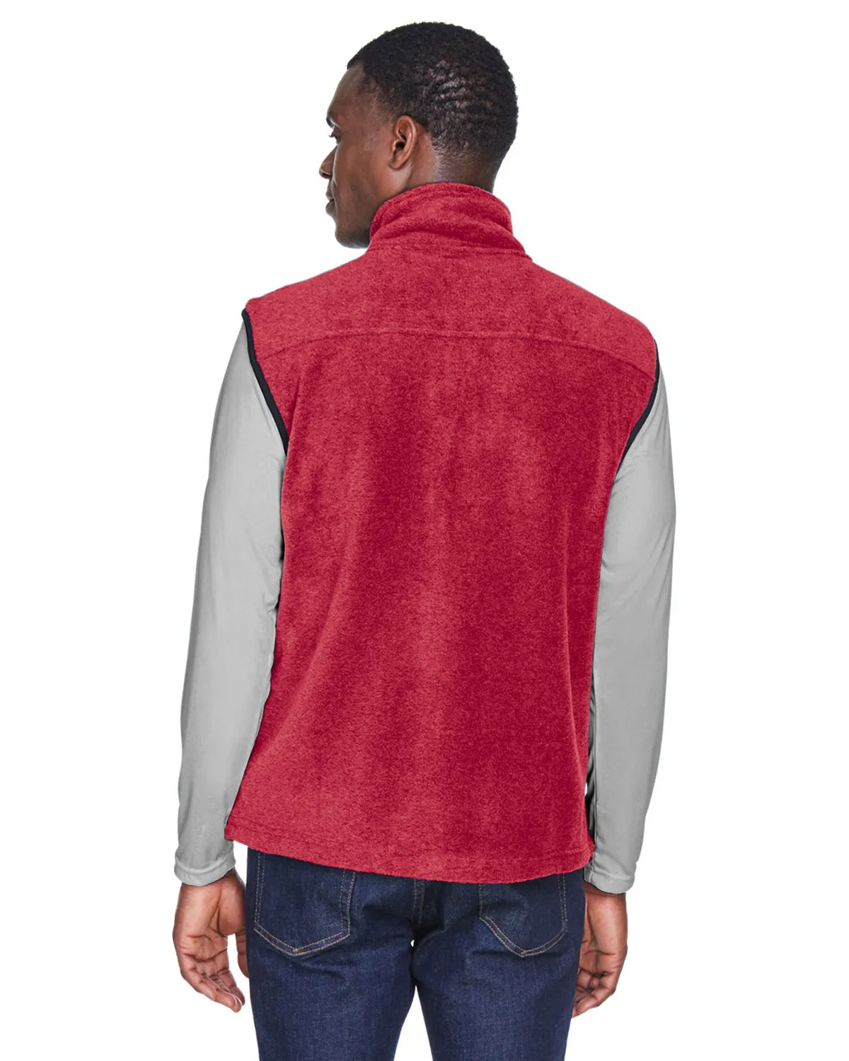 Harriton M985 Men 8 Oz. Fleece Vest