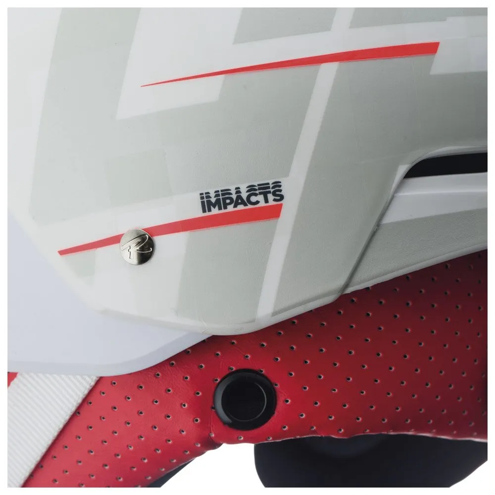 Helmet Rossignol ---Hero Slalom Impacts + Chinguard White