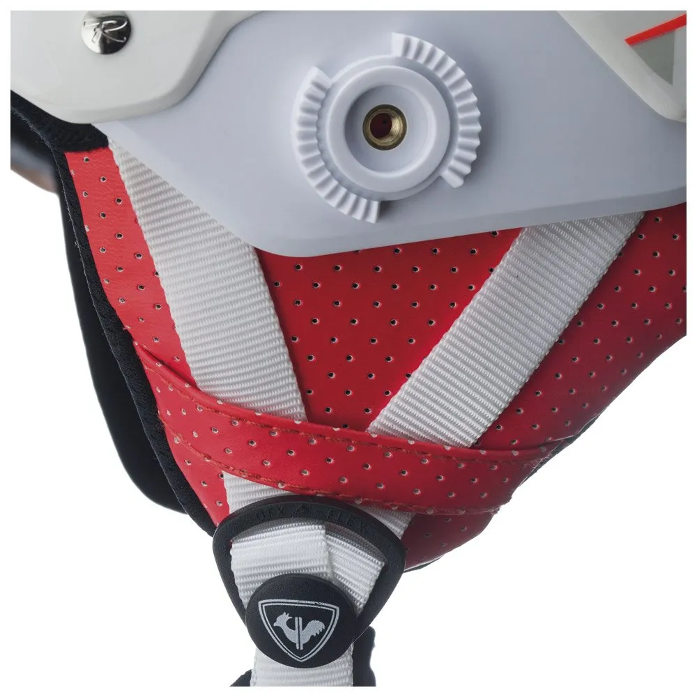 Helmet Rossignol ---Hero Slalom Impacts + Chinguard White