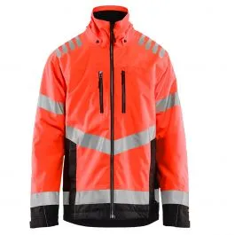 High Vis Winter Jacket 4780 High Vis Rood/Zwart - Blåkläder