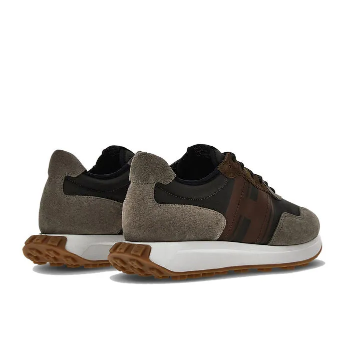 Hogan H601 Sneakers - Dark Gray/Brown