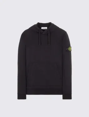 Hooded sweatshirt in cotton fleece