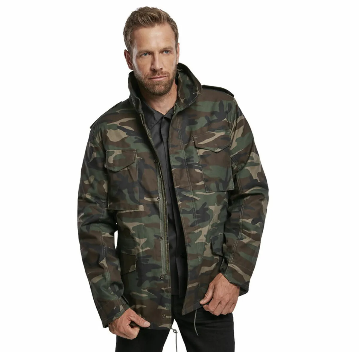 jacket men winter BRANDIT - M65 Standard - 3108-woodland  -  Metal-shop