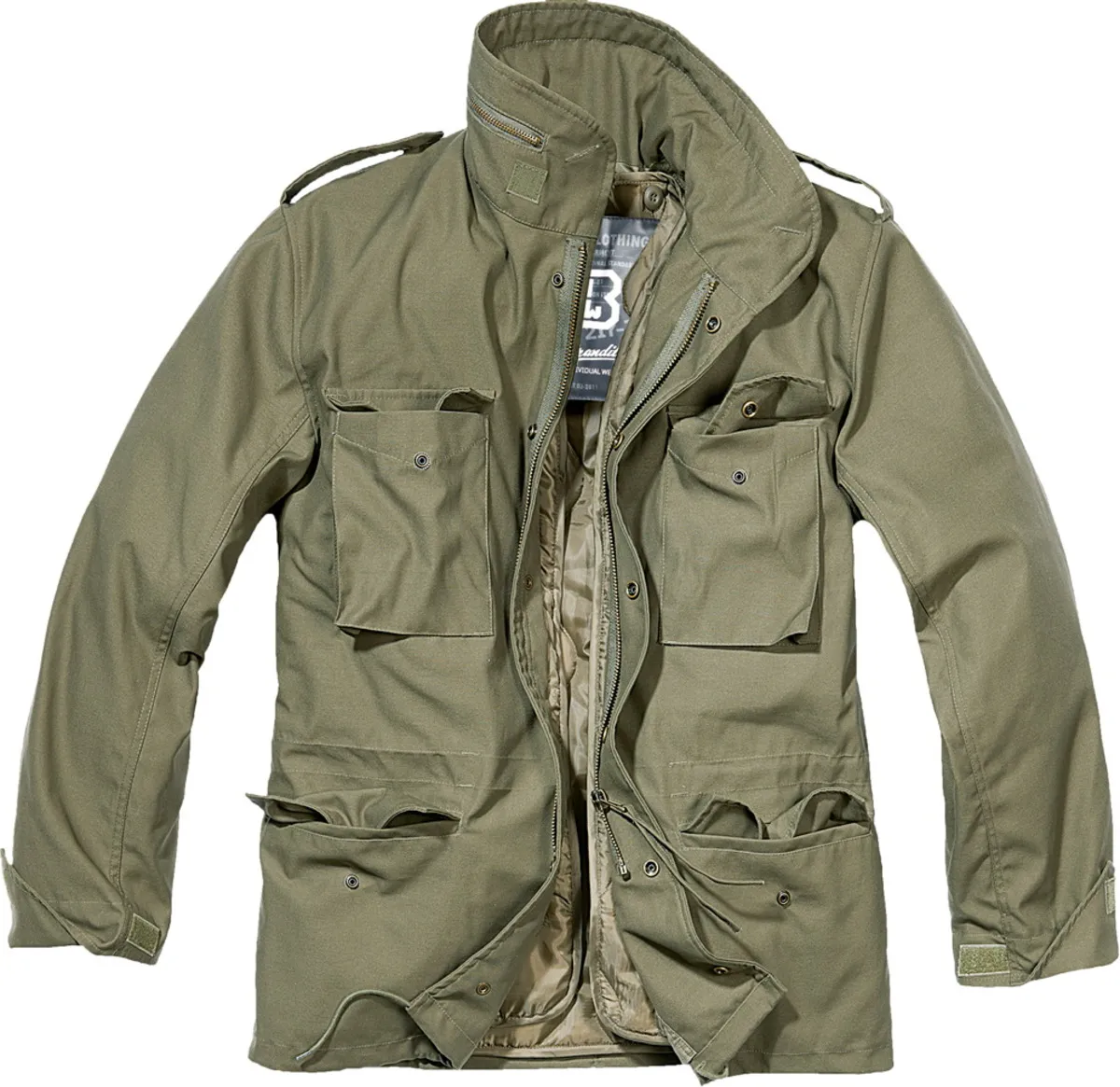 jacket men winter BRANDIT - M65 Standard - Olive - 3108/1  -  Metal-shop