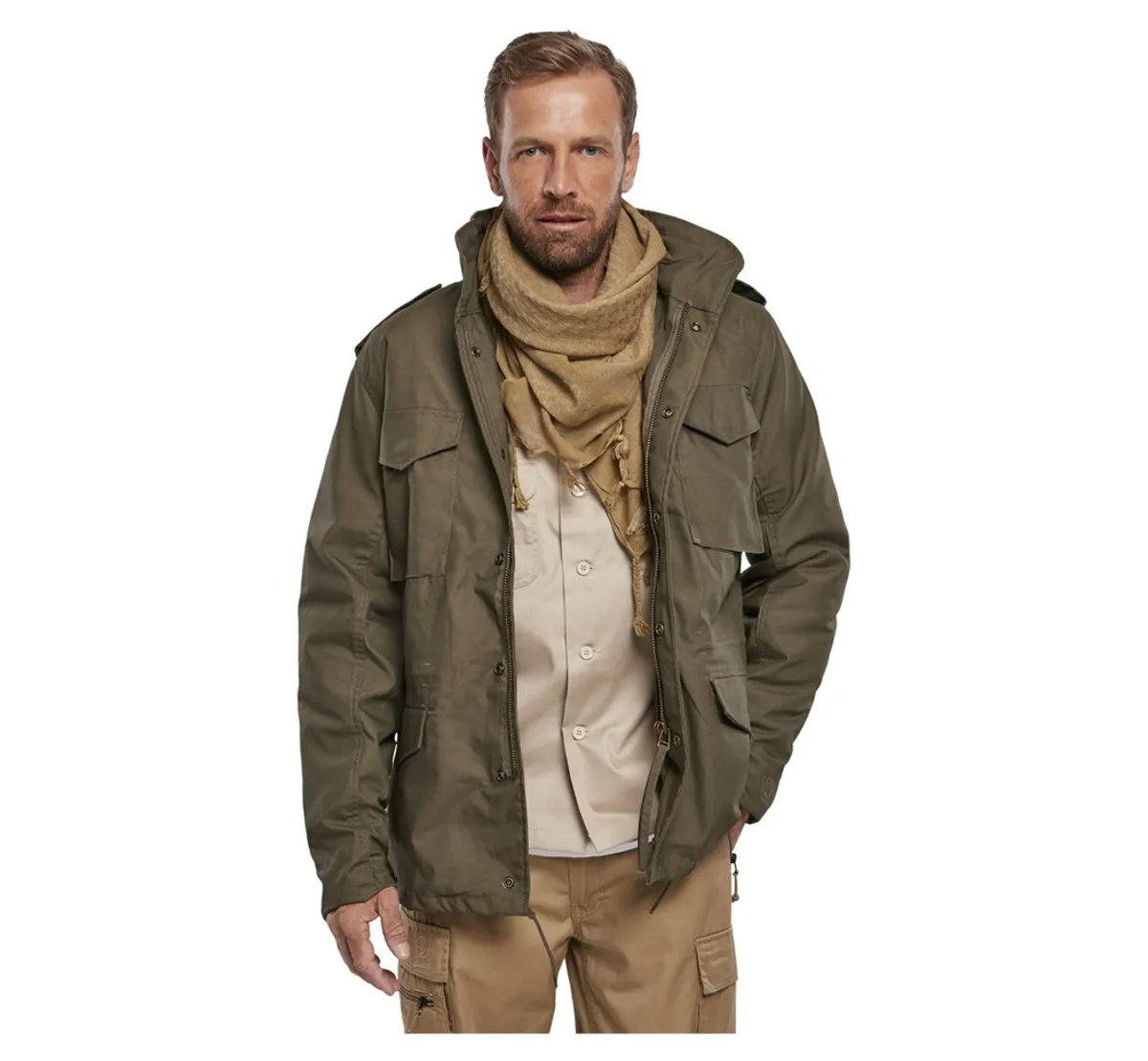 jacket men winter BRANDIT - M65 Standard - Olive - 3108/1  -  Metal-shop