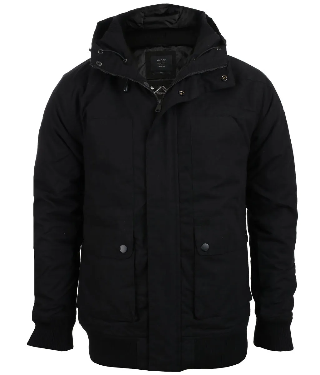 jacket men winter GLOBE - Inkerman - Black - GB01637016-BLK  -  Metal-shop