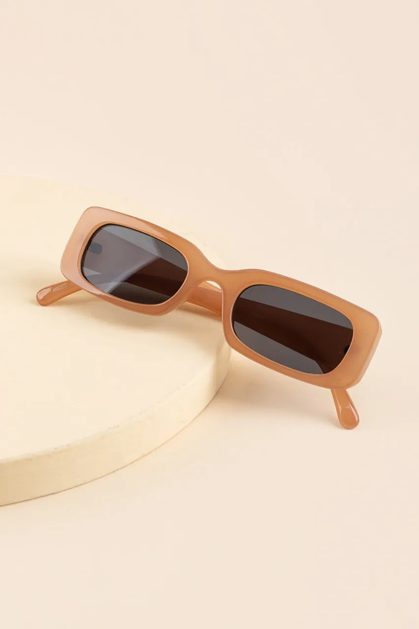 Jezel Sleek Square Sunglasses