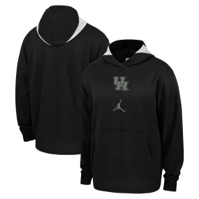 Jordan Brand Houston Cougars Black Basketball Spotlight Performance Pullover Hoodie