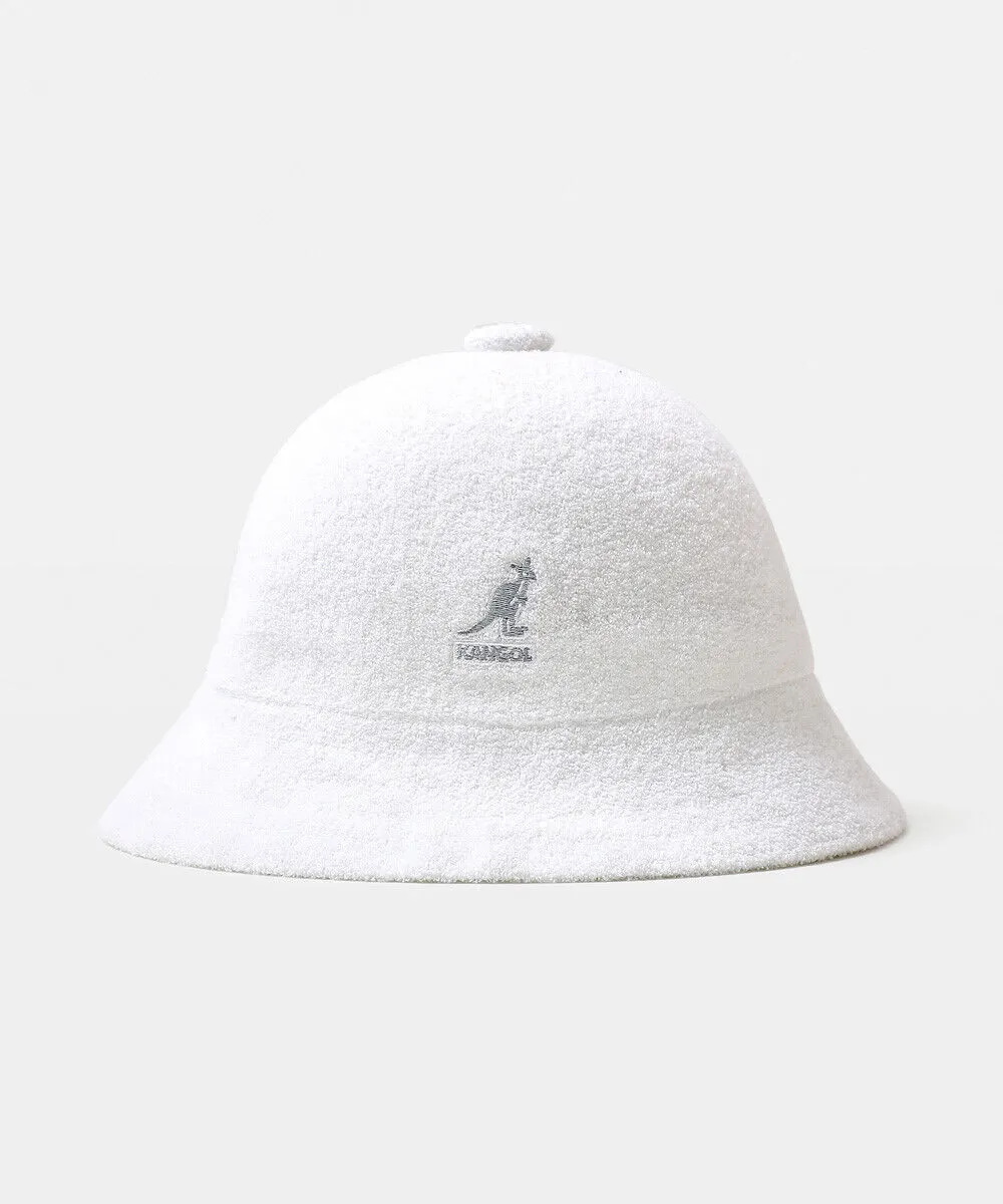 Kangol Bermuda Casual Bucket Hat White