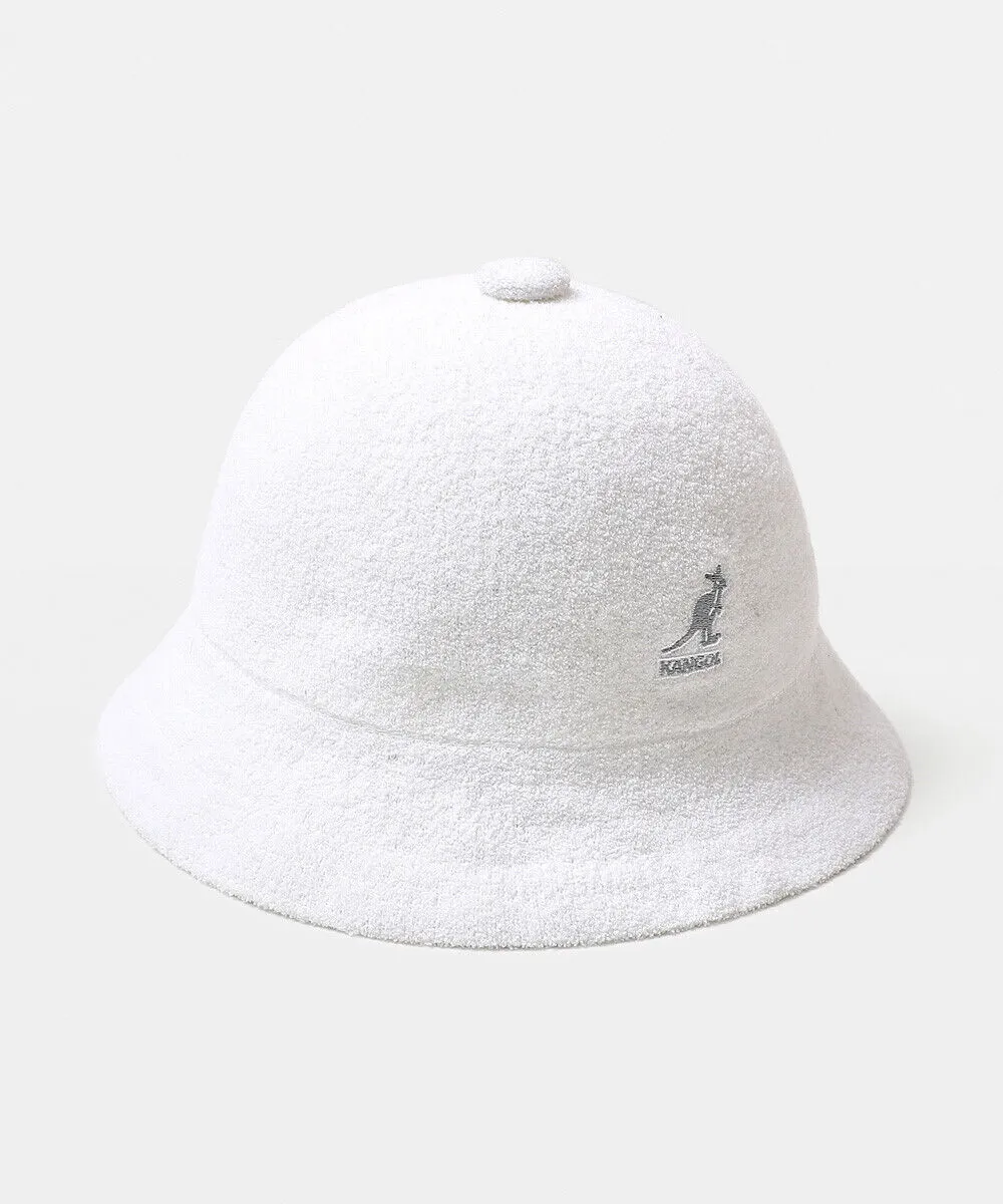 Kangol Bermuda Casual Bucket Hat White