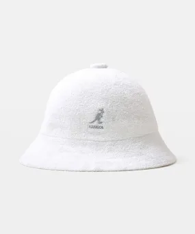 Kangol Bermuda Casual Bucket Hat White