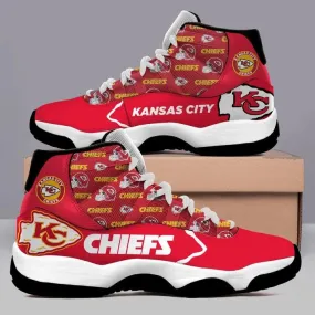 Kansas City Chiefs Air Jordan 11 Sneakers For Men Women