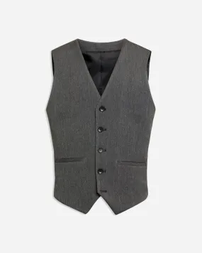 Kennet Mouline Waistcoat - Grey Mouline