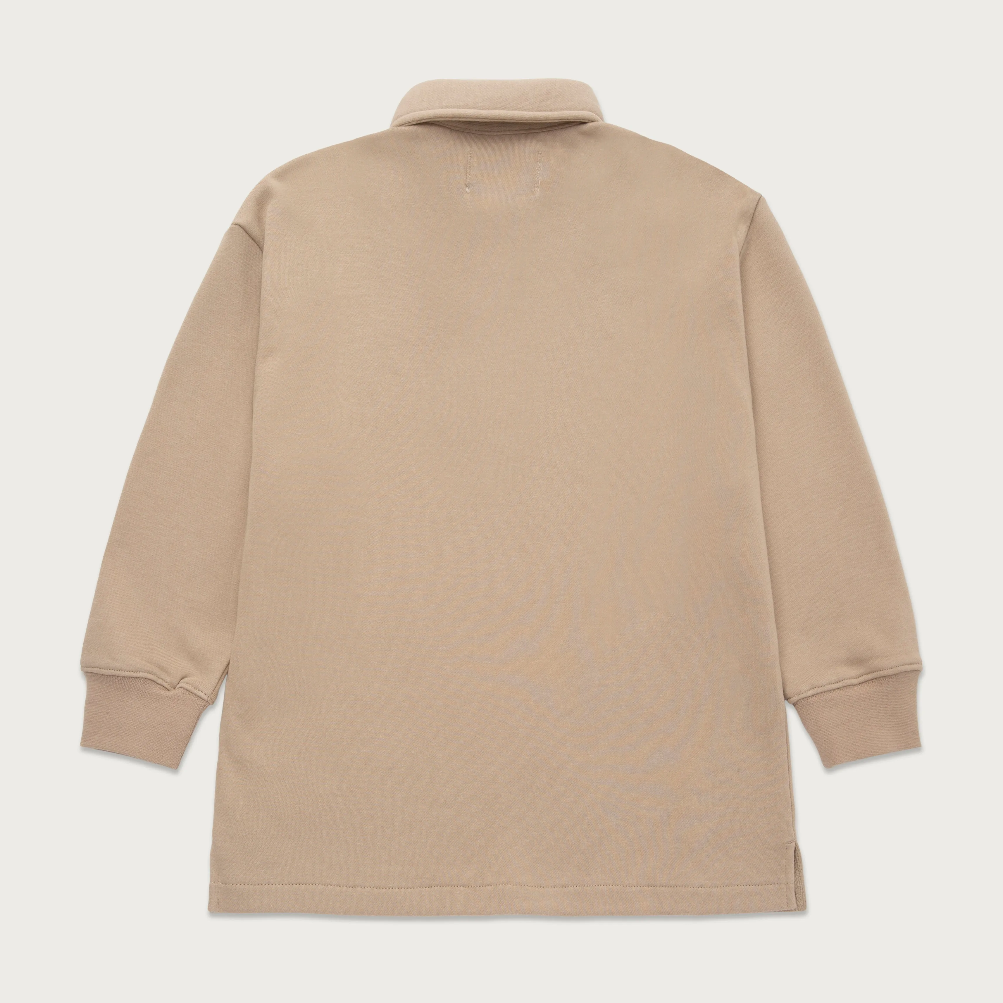 Kids L/S Pique Polo - Sand