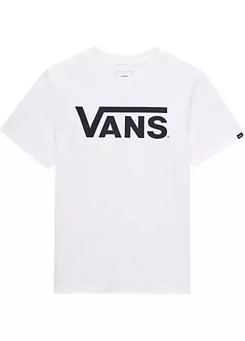 Kids ’Classic’ Logo Print T-Shirt by Vans | Look Again