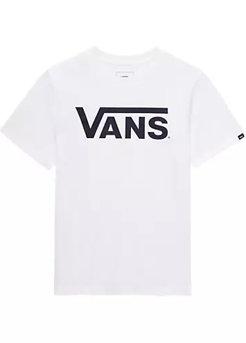 Kids ’Classic’ Logo Print T-Shirt by Vans | Look Again