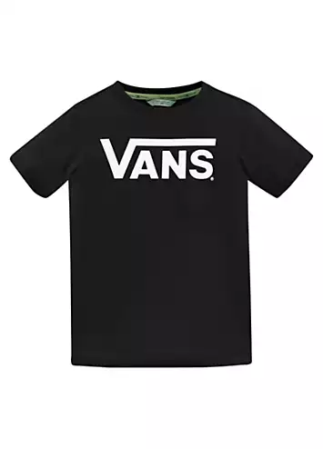 Kids ’Classic’ Logo Print T-Shirt by Vans | Look Again