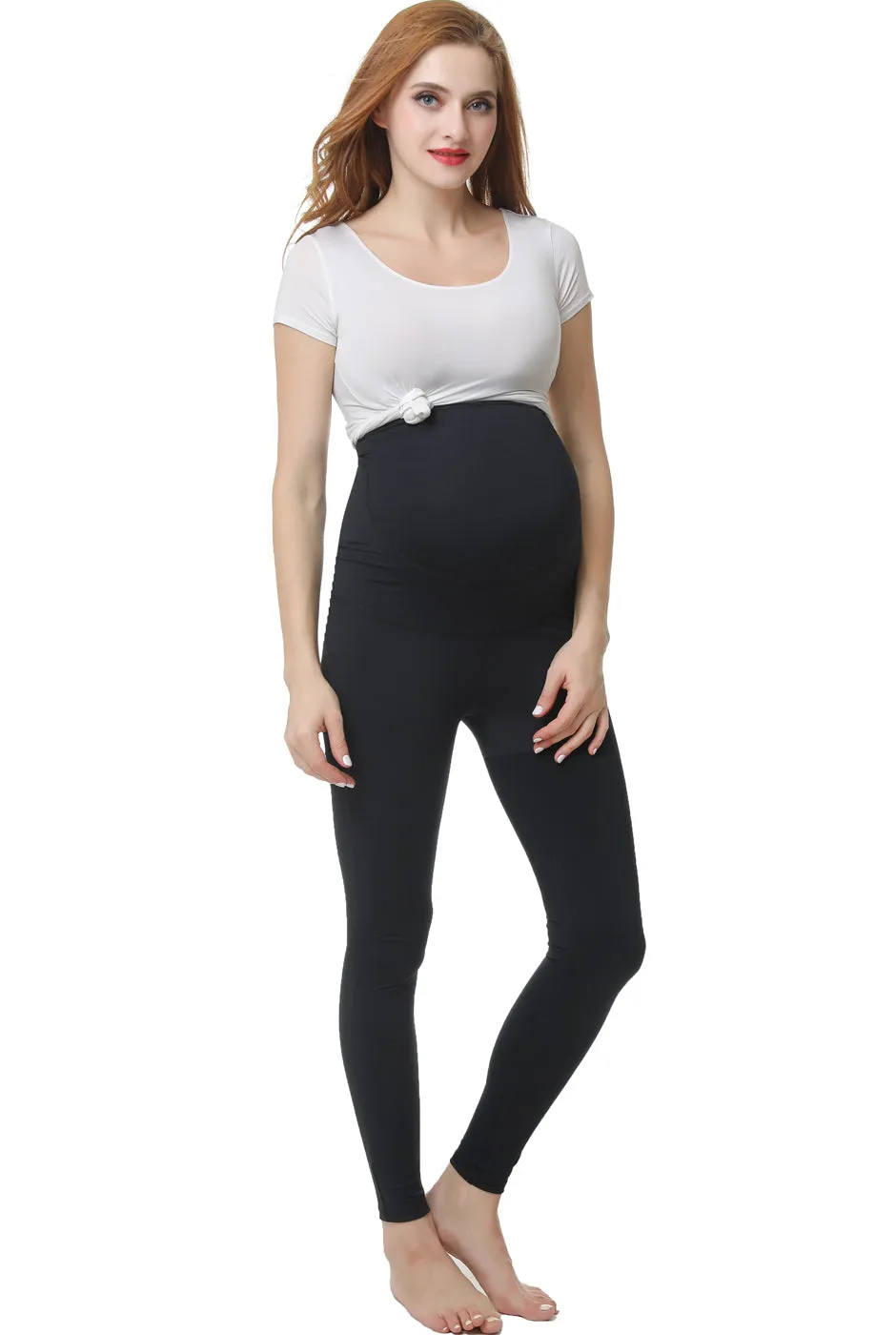 Kimi + Kai Maternity Max Belly Support Leggings (28 Inseam)