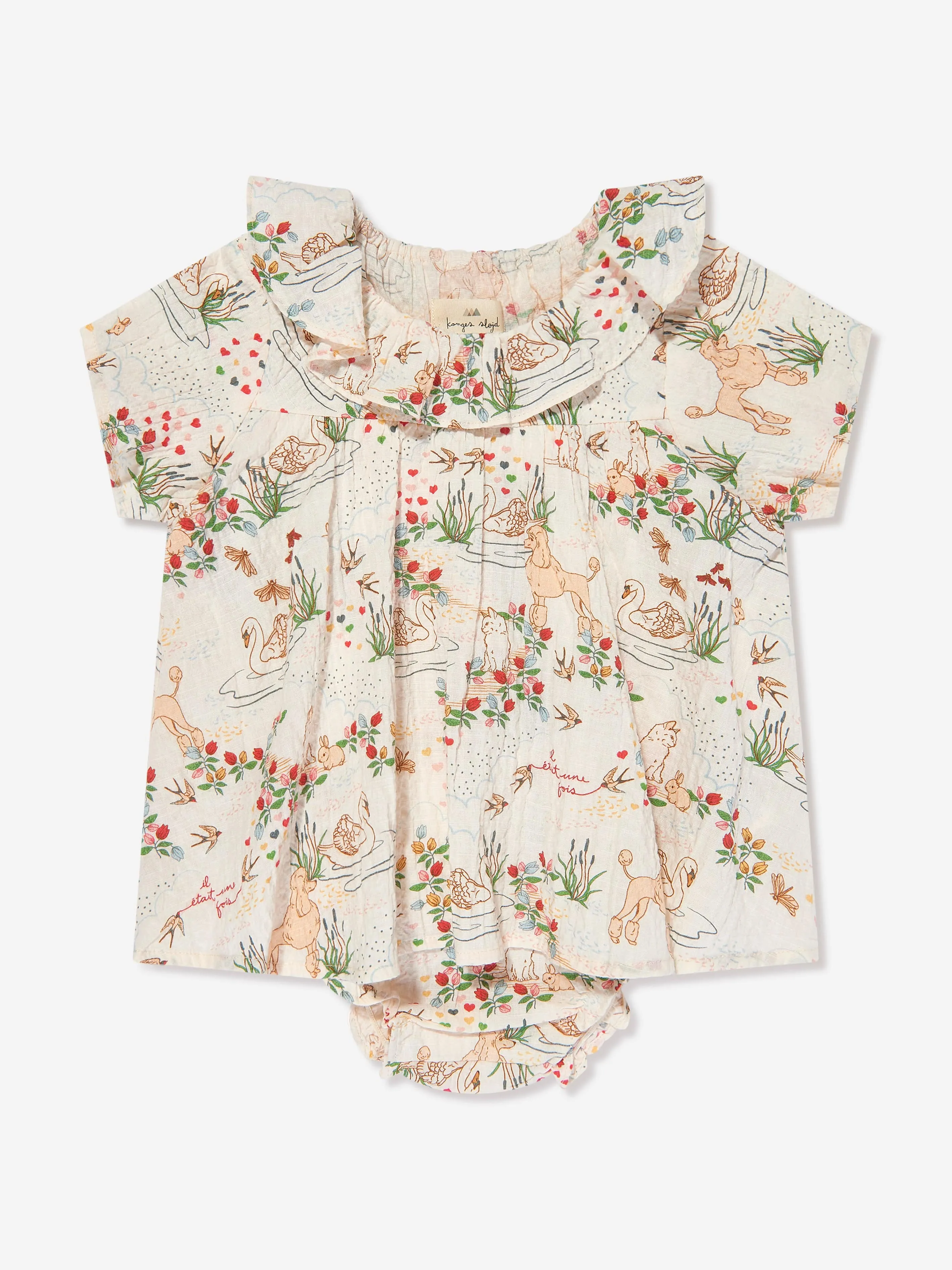 Konges Sljd Baby Girls Vida Romper in Multicolour