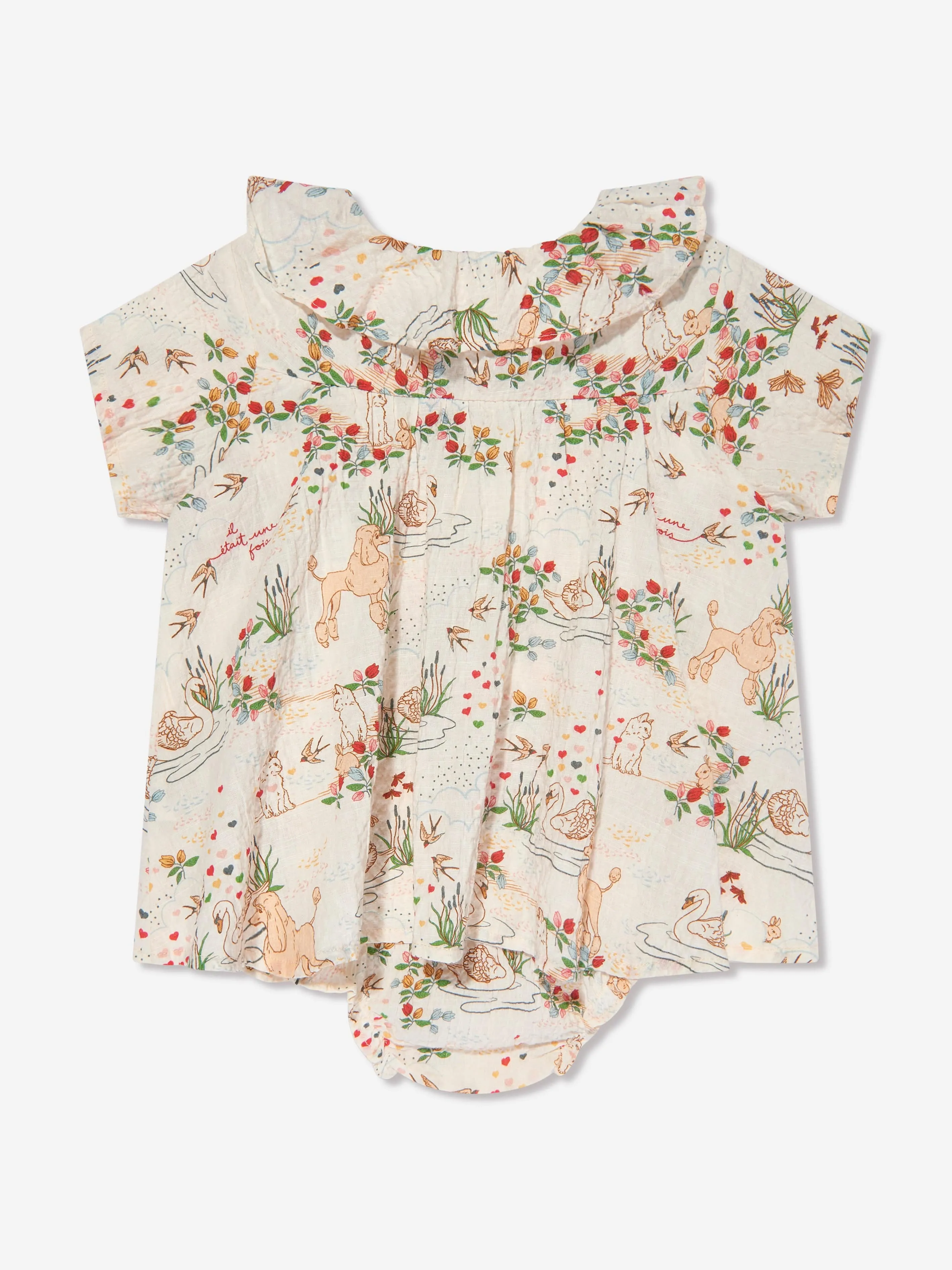 Konges Sljd Baby Girls Vida Romper in Multicolour