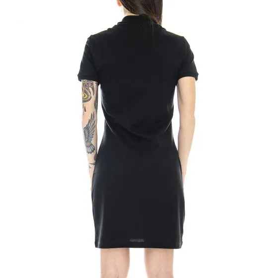 Lacoste Logo 031 Black Polo Dress