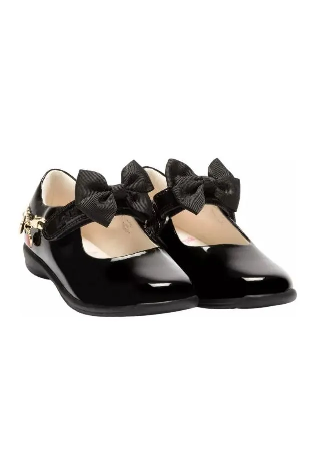 Lelli Kelly School Shoes School Dolly LK8729 black patent